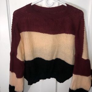 Cute cropped sweater!